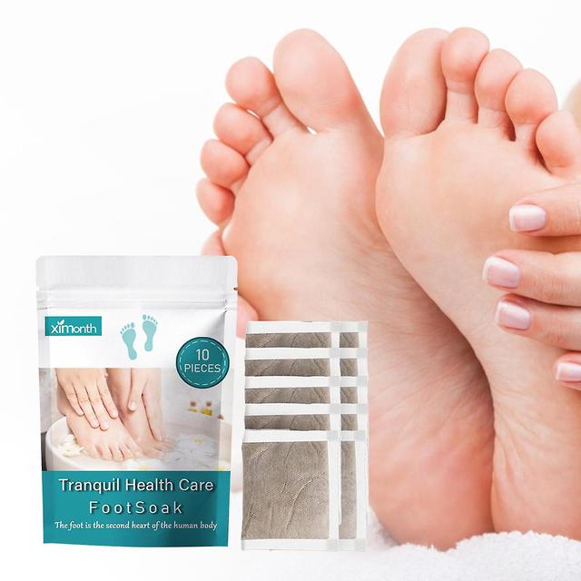 Tranquil Health Treat Foot Soak 10pcs - Absinthe Herbe d’armoise naturelle Foot Soak Drainage lymphatique on Productcaster.