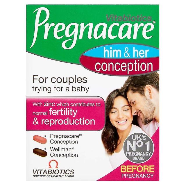 Vitabiotiká Pregnacare Him &Her Conception - 60 tabliet on Productcaster.