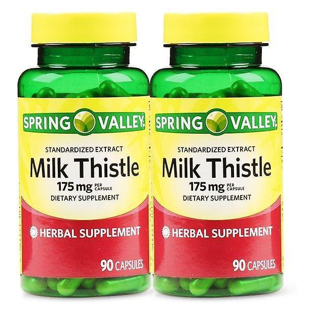 Spring valley milk thistle extract capsules, 175mg, 180 count on Productcaster.