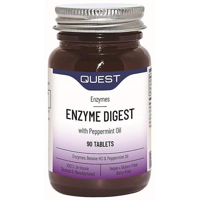 Quest Vitamins Quest vitamíny enzým Digest Tabs 90 (601450) on Productcaster.