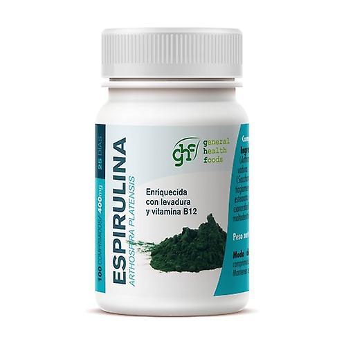 GHF Spirulina health and personal care 100 tablets of 400mg on Productcaster.