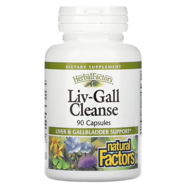 Natural Factors, Liv-Gall Cleanse, 90 Capsules on Productcaster.