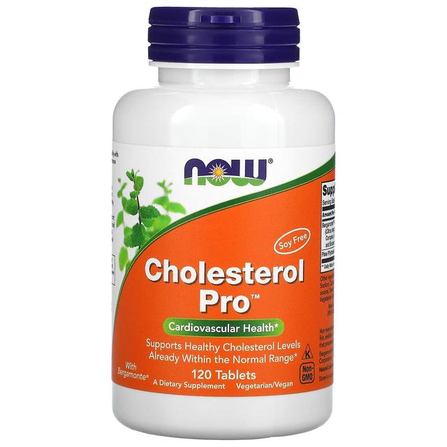 NOW Foods, Cholesterol Pro, 120 tablettia on Productcaster.