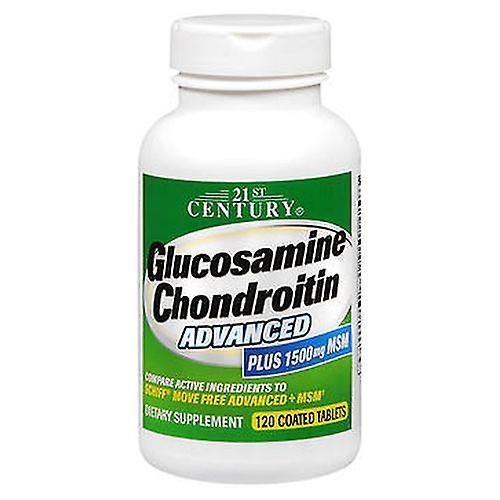 21st Century Glucosamine Chondroïtine Advanced Plus MSM comprimés, 120 comprimés (paquet de 4) on Productcaster.