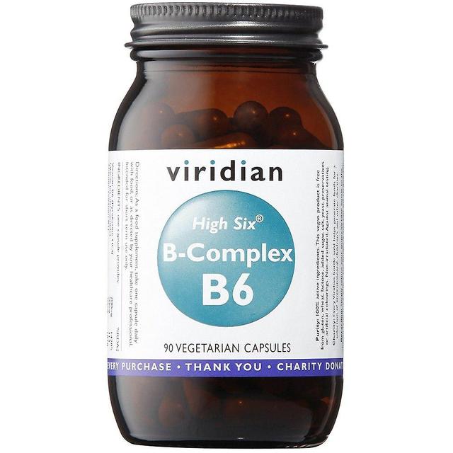 Viridian HIGH SIX vitamin B6 med B-kompleks veg caps 90 (249) on Productcaster.