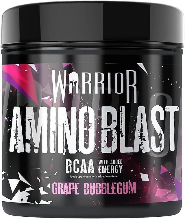 270g Warrior Amino Blast BCAA Proteína em Pó Suplemento Muscular Uva Chiclete on Productcaster.