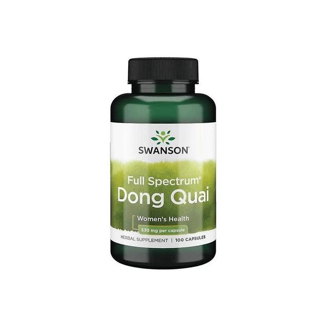 Nahrungsergänzungsmittel Swanson dong quai 100 kaps. 7674 on Productcaster.