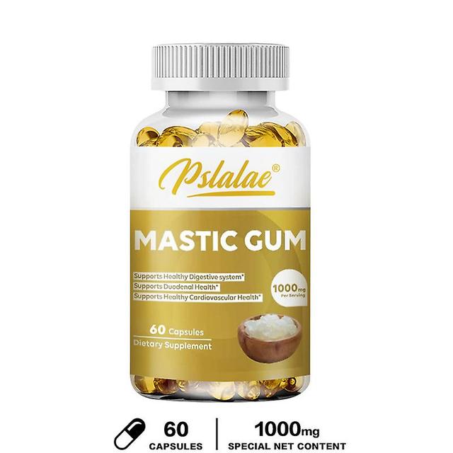 Vorallme Mastic Gum 1000 Mg Supplement - Supports Gi Health, Digestive System & Cardiovascular Health - 120 Capsules 60 Capsules on Productcaster.