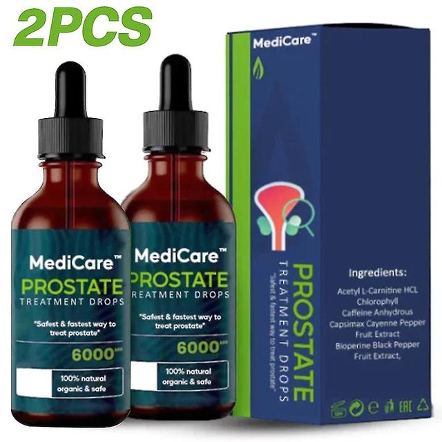 1/2pcs Prostate Treatment Drops, Prostate Pain Relief Drops, Prostate Health Support Size 2pcs on Productcaster.