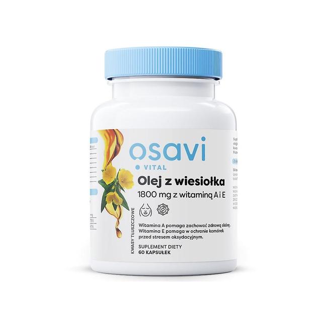 Óleo de prímula Osavi 600 mg com vitamina a e e (60 cápsulas) 8747 on Productcaster.