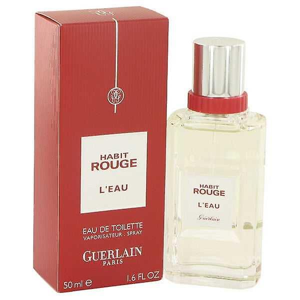 Habit Rouge L'eau Eau De Toilette Spray 1.6 Oz For Men on Productcaster.