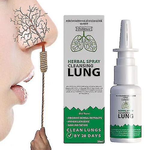 Herbal Lung Detox Cleansing Mist 20ml - 5er-Set für die Gesundheit der Atemwege 1 pcs on Productcaster.