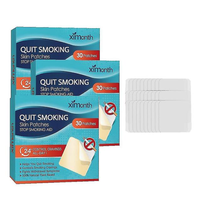 1/2/3box Protidymová náplasť eliminuje túžbu po fajčení Účinné rozptýlenie závislosti od dymu Natural Stop Smoking Aid Sticker Zdravotná starostliv... on Productcaster.