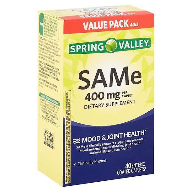 Spring Valley Vale da Primavera mesmo enteric revestimento caplets pacote de valor, 400 mgs, 40 contagem on Productcaster.