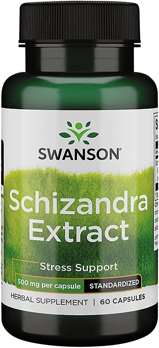 Swanson Schizandra Extrakt 500 mg 60 kapsúl 70 gr on Productcaster.