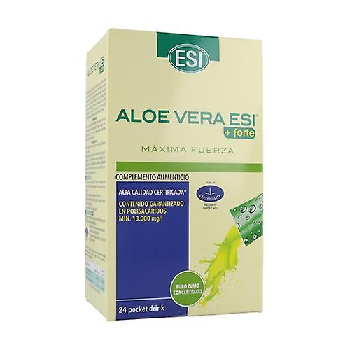 ESI Aloe Vera juice + Forte pocket drink 24 packets on Productcaster.