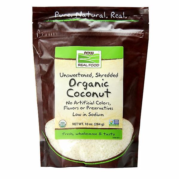 Now Foods Coconut Organic Unsweetened, 10 oz (Pack of 1) on Productcaster.