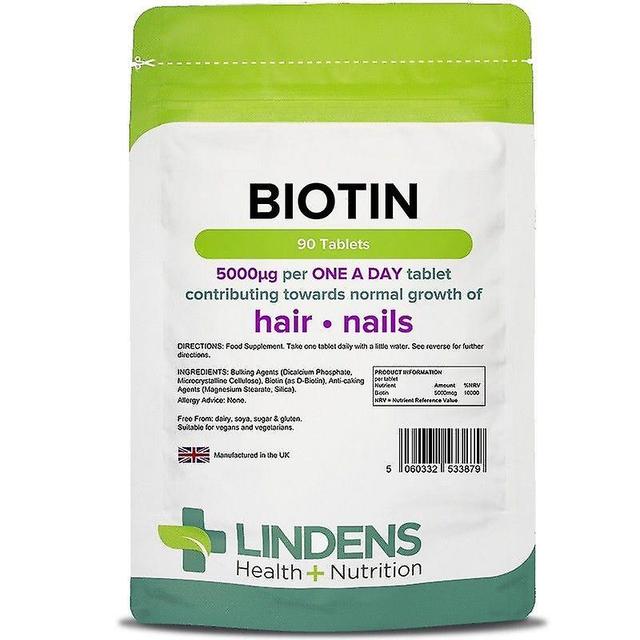 Lindens Biotin 10mg Tablets 90 (3879) on Productcaster.