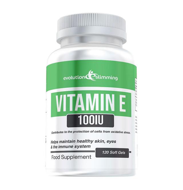 Vitamín E 100iu mäkké gély - 120 mäkkých gélov - vitamínový doplnok - Evolution Slimming on Productcaster.