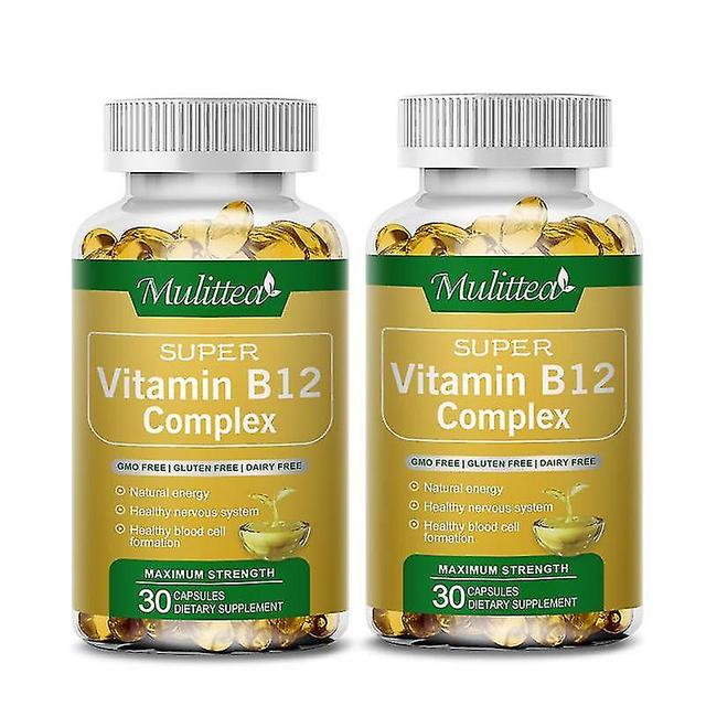 Guoguo Vitamine B12 Complex 1000 mcg / b12 voor volwassenen voedingssupplement voor energiemetabolisme ondersteuning nevers & stemming gezondheid B... on Productcaster.