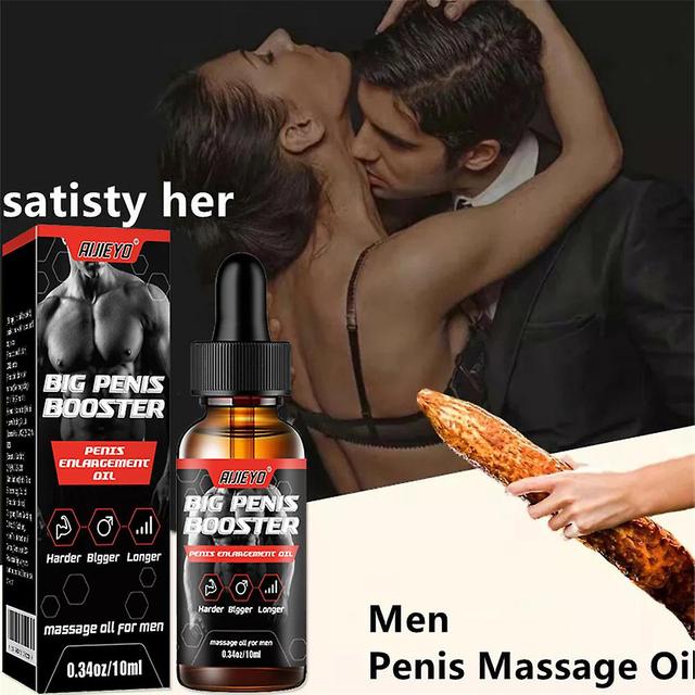 2pcs Men's Enlargement Essential Oil 10ml Penis Enlargement Delay Essential on Productcaster.