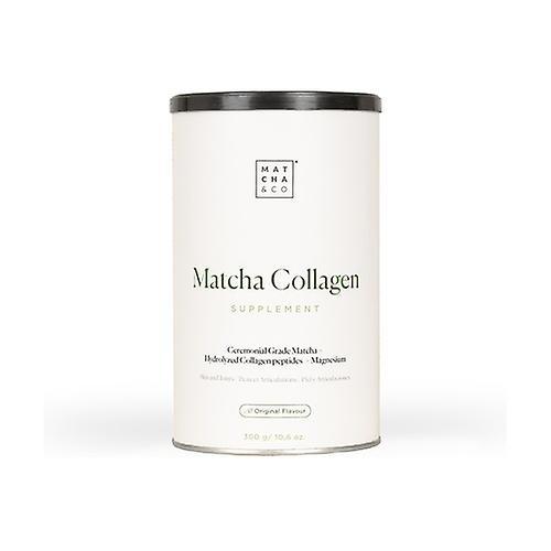 Matcha & Co Collagen with magnesium and matcha tea 300 g of powder (Matcha) on Productcaster.