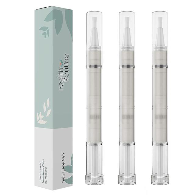 3stk Healthroutinenail Care Pen Kosmetisk neglesvamp Behandling Hurtig intensiv for negle med aloe vera tea tree Oil_b_y30 on Productcaster.