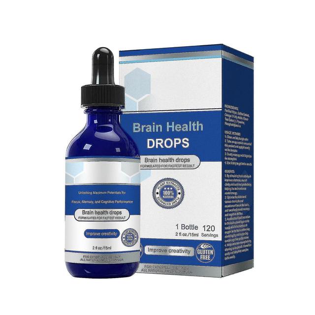 Szdkv Brain Drops, Stress Relief Oil, Therapeutic Grade Stress Relief Oil, Stress Relief Oils For Relaxing, 3pcs on Productcaster.