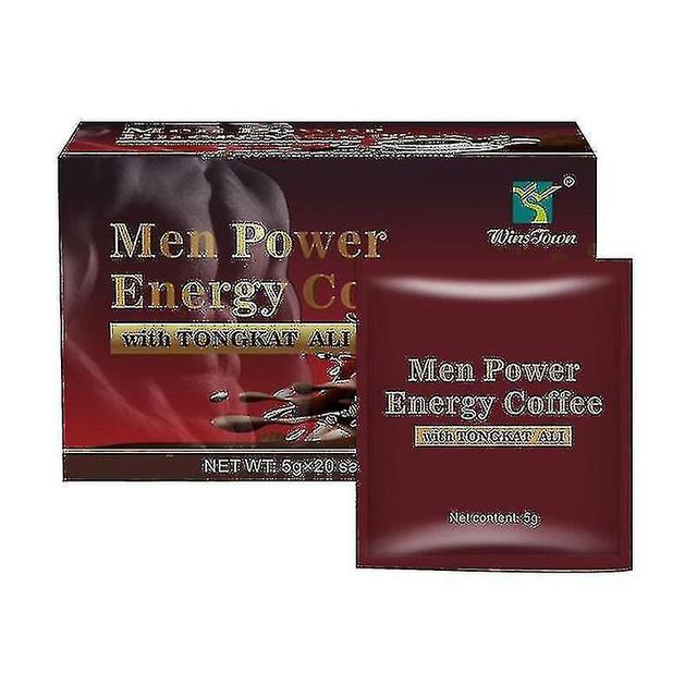 20stk Ginseng Kaffe Maca Coffee X Power For mænd Forbedre libido Seksuel on Productcaster.