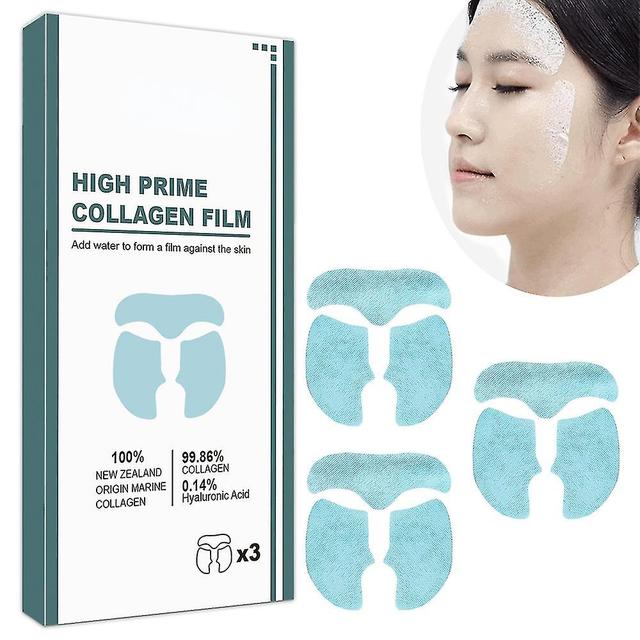 Hywl Melting Collagen Film, Highprime Collagen Film, Soluble Collagen Supplement Film With Hydrolysed Collagen Prevent Fine Lines 9pcs on Productcaster.