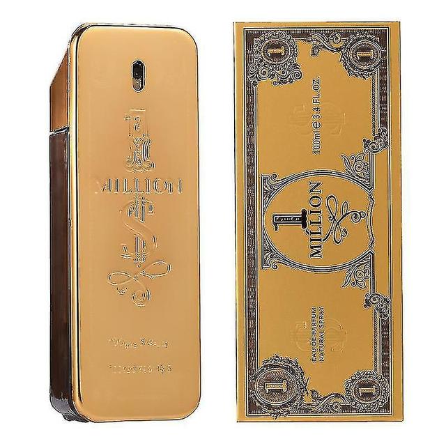 brand-new Brand Gold Millionaire Prive Men'S Perfume 100ml Temptation Woody Leather Fragrance 9057 rich man million on Productcaster.