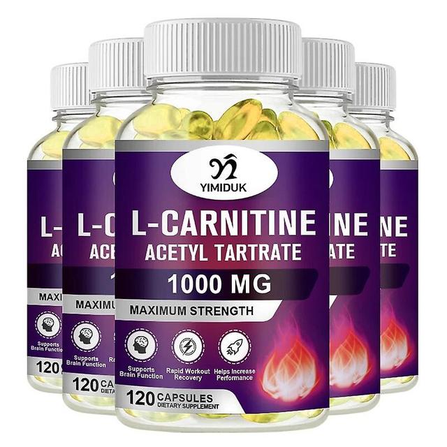 Vorallme Acetyl L-Carnitin - hohe Potenz unterstützt die natürliche Energieproduktion, Sporternährung, unterstützt Gedächtnis und Konzentration 5 F... on Productcaster.