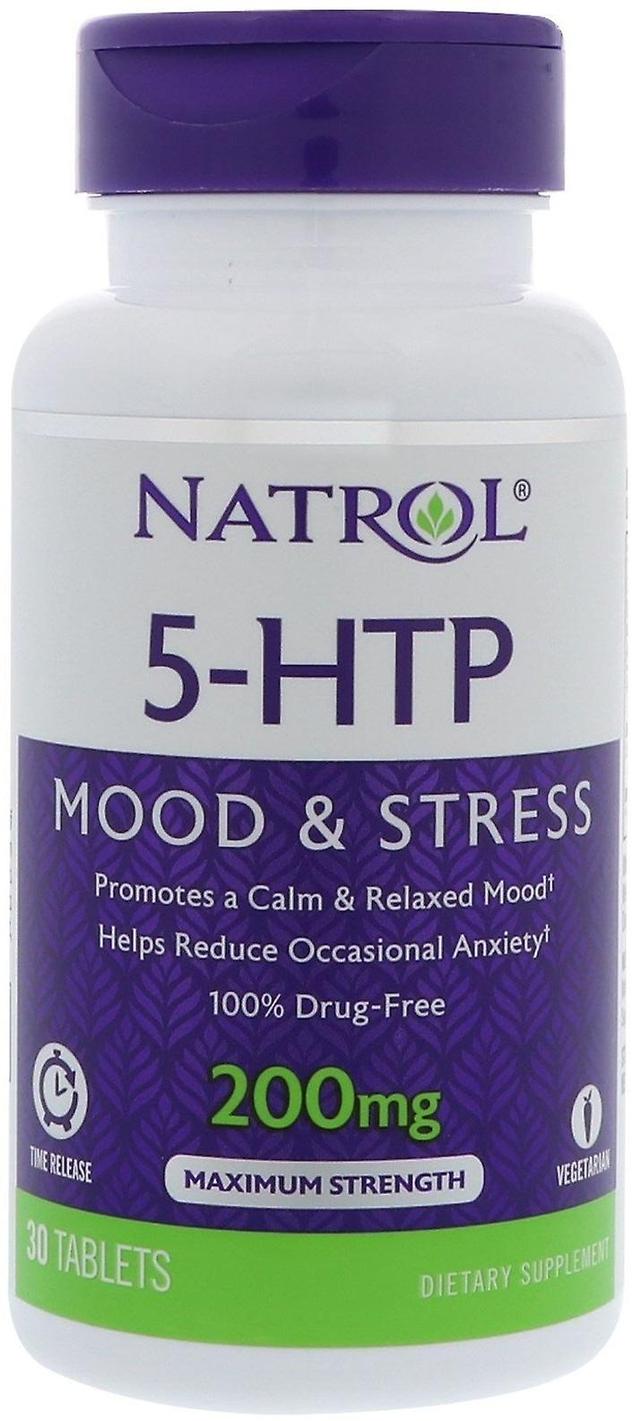 Natrol 5HTP Mood & Stress 30 Tablets 45 gr on Productcaster.