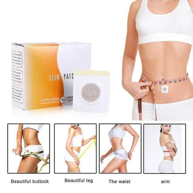 30 Pieces Fat Burning Belly Button Patches Anti Cellulite Slimming Slim Patches Fat Burning Slimming Patches on Productcaster.