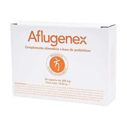 Bromatech Aflugenex probiotic immunity 24 capsules of 580mg on Productcaster.