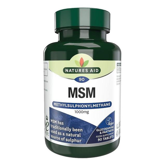 Natures Aid MSM 1000mg, 90 Tablets on Productcaster.