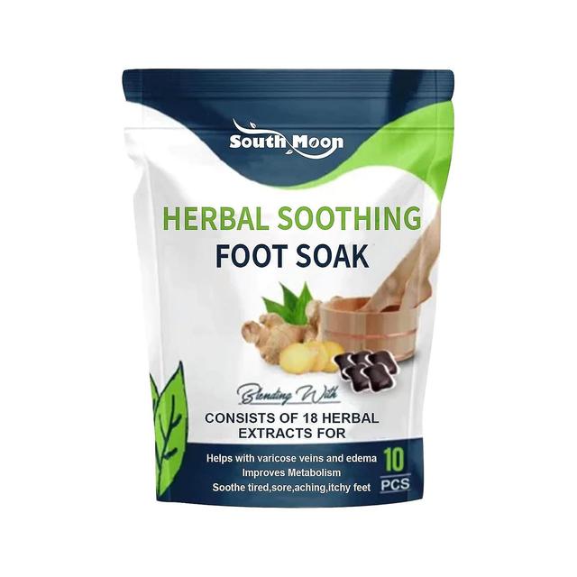 Herbal Detox &shaping Cleansing Foot Soak Beads Herbal Soothing Foot Soak Deeply Clean Foot Bath Bag bestaat uit 18 kruidenextracten voor verbetert... on Productcaster.