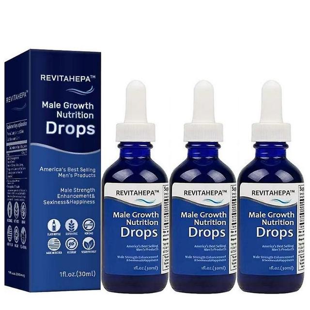 1-3pcs REVITAHEPA Male Growth Nutrition Drops, Blue Direction Benefit Drops für Männer on Productcaster.