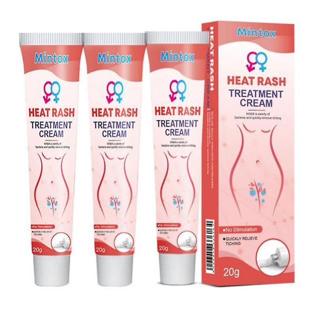 3x Women's Itching Cream for Private Part Remove Odor Vaginal Antibacterial Anti Itch Female Vaginitis Burning Redness Ointment 20g on Productcaster.