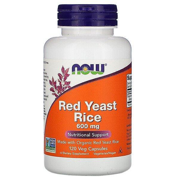 Now Foods, Red Yeast Rice, 600 mg, 120 Veg Capsules on Productcaster.