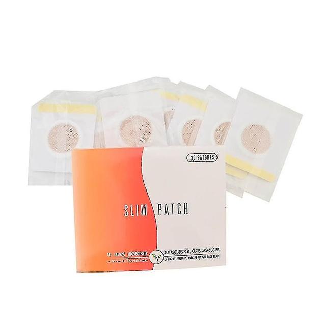 Aouii 50pcs Magnetic Slim Patch Navel Stick Slimming Lose Weight Patch Fat Burning on Productcaster.