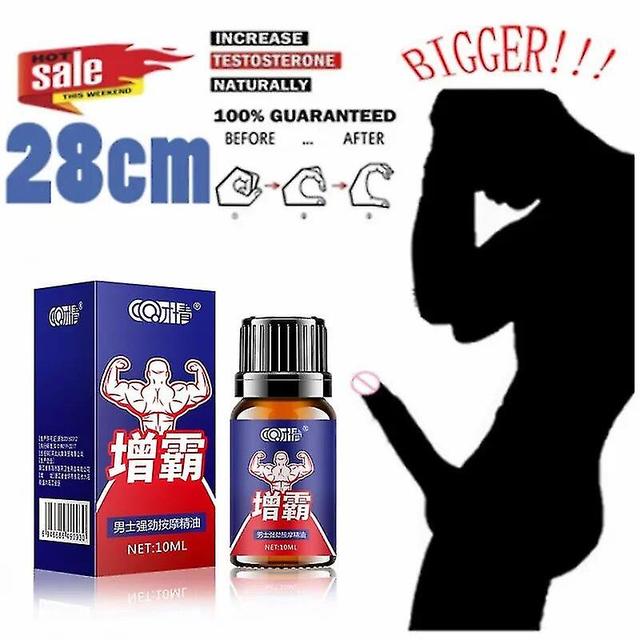 10ml Men's Big tail Enlargement Fluid Man Erection Enhancement Male Health Care Enlargement Massage Enlargement Oil Man high quality on Productcaster.