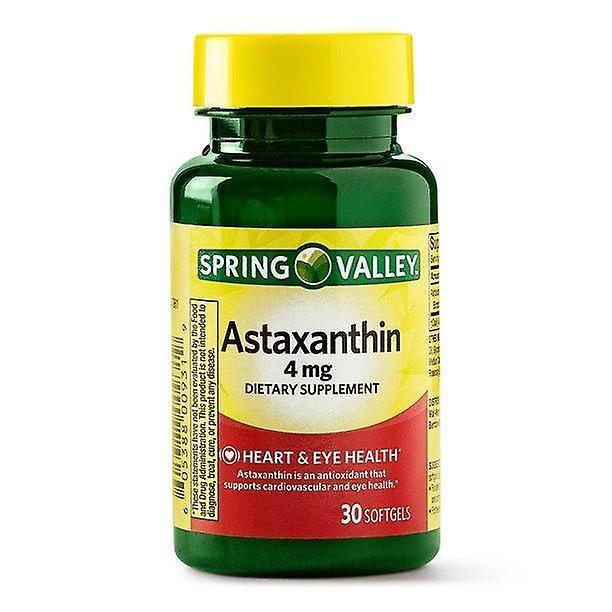 Spring valley astaxanthin softgels, 4 mg, 30 count on Productcaster.