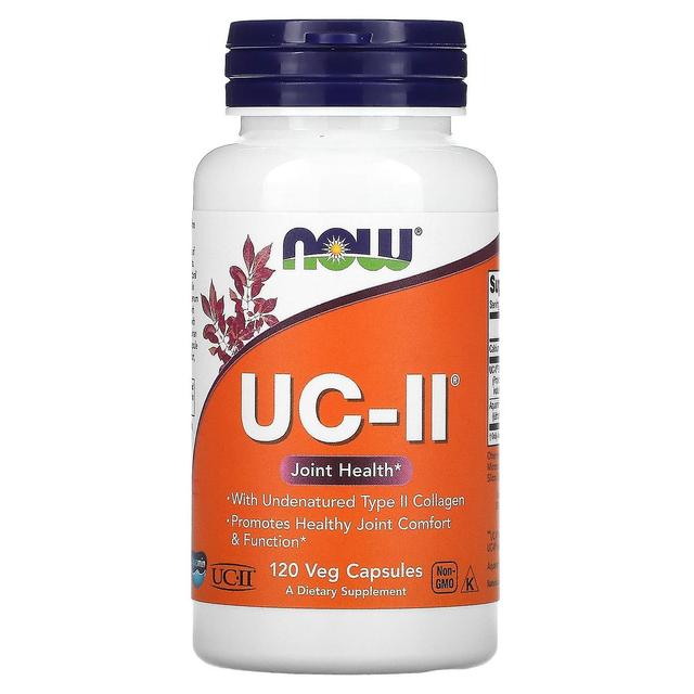 NOW Foods, UC-II Joint Health with Undenatured Type II Collagen, 120 Veg Capsules on Productcaster.