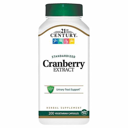 21st Century Cranberry Extract Standardized, 200 Veg Caps (Pack of 2) on Productcaster.