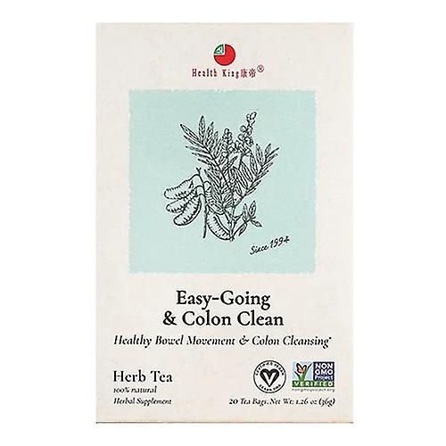 Health King Easy Going Colon Clean Herb Tea, 20bg (Pack de 6) on Productcaster.