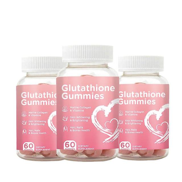 Glutatiónové kapsuly Kolagén Antioxidant L-glutatión Gummies Bielenie pleti 3 pcs on Productcaster.