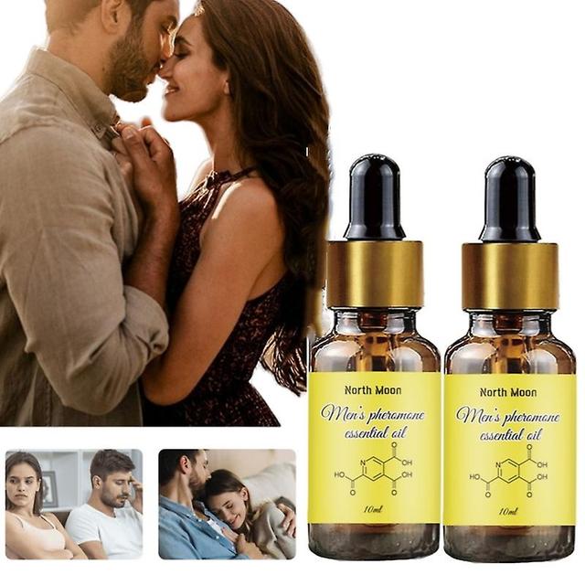 2 Stück mit Pheromonen angereichertes ätherisches Öl 10 ml Pheromonöl für Männer, um Frauen anzuziehen on Productcaster.