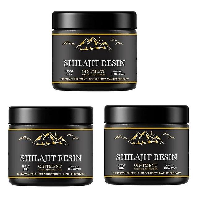 3x Pure 100% himalájsky shilajit, mäkká živica, organická, extrémne silná, fulvová kyselina 30g on Productcaster.