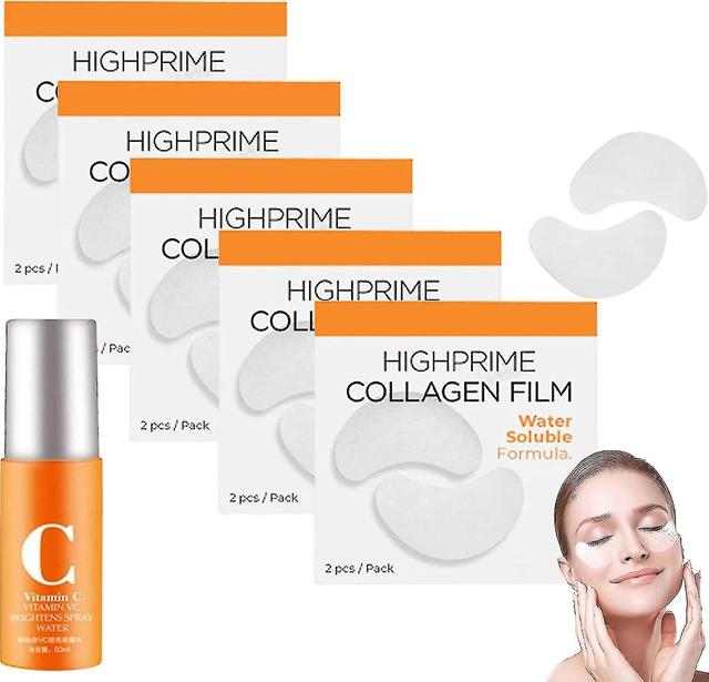 Korea Highprime Kolagen Soluble Film Highprime Collagen Film & Mist Kit Koreańska technologia Rozpuszczalna folia kolagenowa Highprime Collagen Fil... on Productcaster.